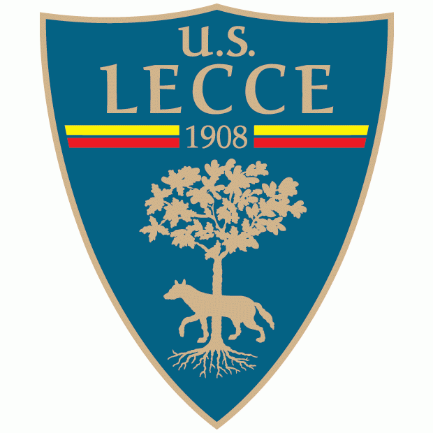 italian serie a lecce pres primary logo t shirt iron on transfers